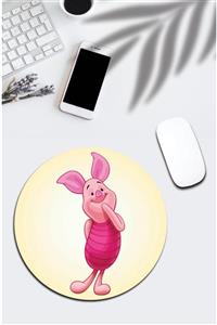 pixolog Piglet Yuvarlak Mouse Pad 1657