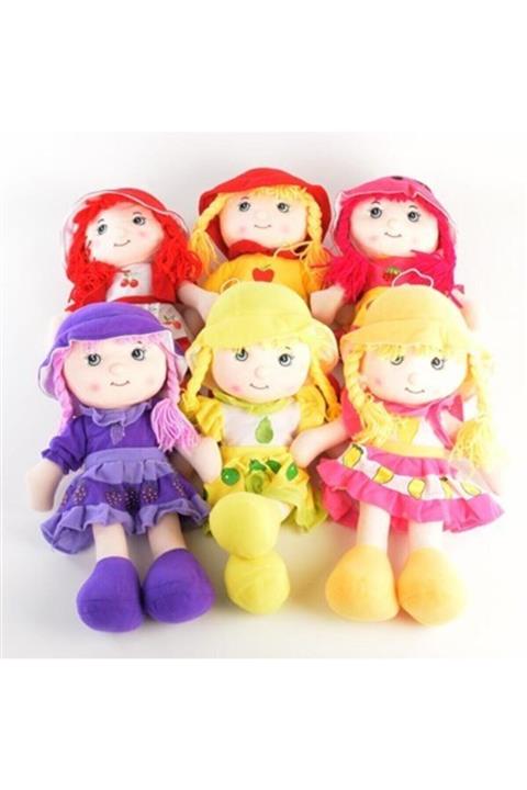 Can Ali Toys Kız Bez Bebek Oyuncak Uyku Arkadaşı 40cm