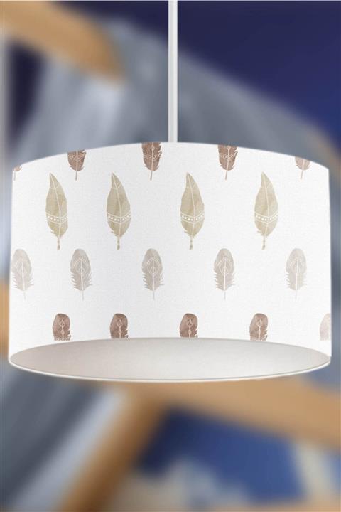 Rivaİstanbul Bohem Kuş Tüyü Çocuk Sarkıt Avize