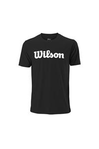 Wilson Erkek Siyah Uwıı Script Tech Tee T-shirt Wra770306