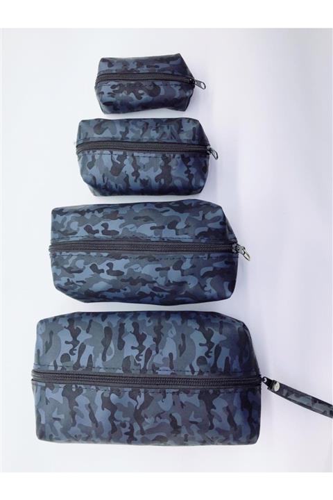 MOON SHOPPING Kamuflaj Matruşka Makyaj Çantası