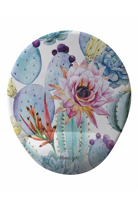 Flipped Grace Flower Bilek Destekli Tasarım Mouse Pad