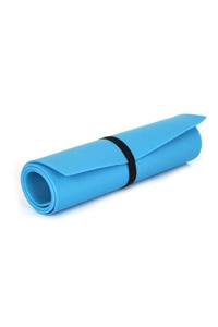 Mashotrend Orta Boy Mavi Pilates Yoga Matı - Pilates Minderi - 140 X 50 Cm - Mat - Egzersiz Matı - Plates