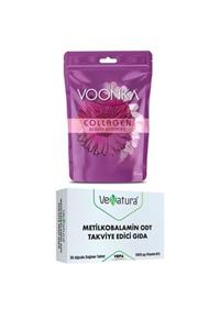 Voonka Beauty Collagen Gummies 30 Tablet + Venatura B12 Vitamini Metilkobalamin Odt 30 Tablet