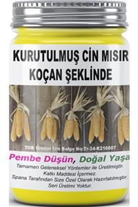 SPANA Kurutulmuş Cin Mısır Koçan Şeklinde Ev Yapımı Katkısız 5 Adet