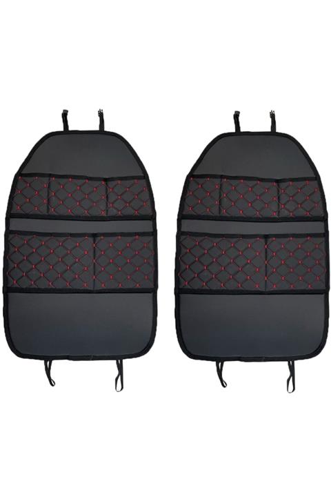 caraks Forester 2018 Sonrası Oto Koltuk Arkası Organizer Suni Deri 2 Adet