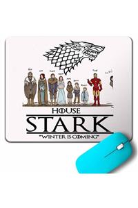 Kendim Seçtim Game Of Thrones House Stark Wınter Is Comıng Mouse Pad