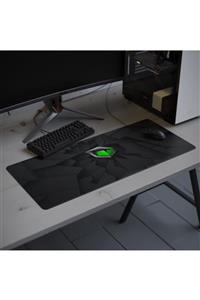 Gamemar Siyah Desenli Dikişli Yıkanabilir Oyuncu Mousepad