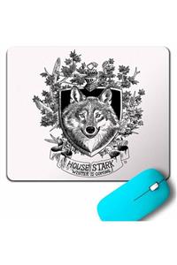 Kendim Seçtim Game Of Thrones The Kıng And The Whıte Wolf Mouse Pad