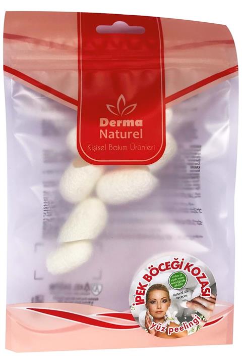 Derma Naturel Ipek Böceği Kozası Yüz Temizleme Peelingi