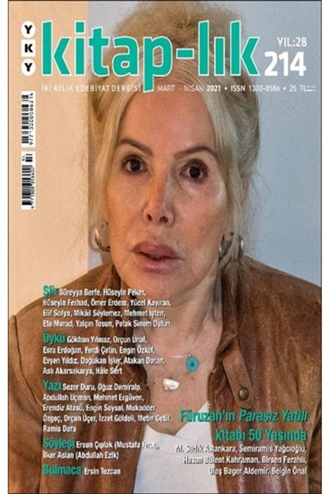 Yapı Kredi Yayınları Kitap-lık 214 / Mart - Nisan 2021
