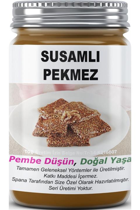 SPANA Susamlı Pekmez Ev Yapımı Katkısız 330gr