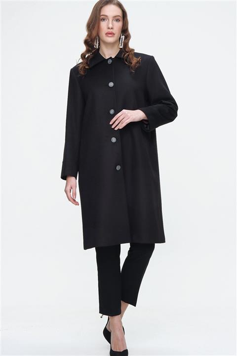 Aker Kadın Siyah Kaban F85032020