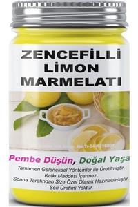 SPANA Zencefilli Limon Marmelatı Ev Yapımı Katkısız 330gr