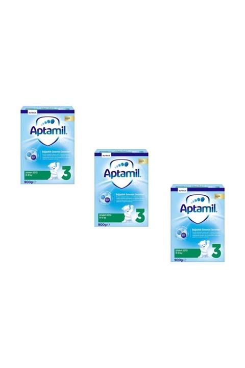 Milupa Aptamil Aptamil 3 Numara Bebek Maması 900 gr 3lü Paket