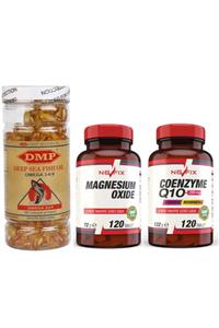 Nevfix Omega 3 6 9 1000 Mg Magnezyum 250 Mg Coenzyme 200 Mg 3 Ürün 1'den