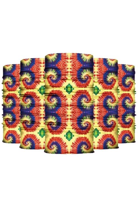 Knmaster Holistic Buff Bandana Boyunluk Maske Saç Bandı 5'li Paket