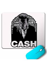 Kendim Seçtim Johnny Cash Country Musıc She Used To Love Me Mouse Pad