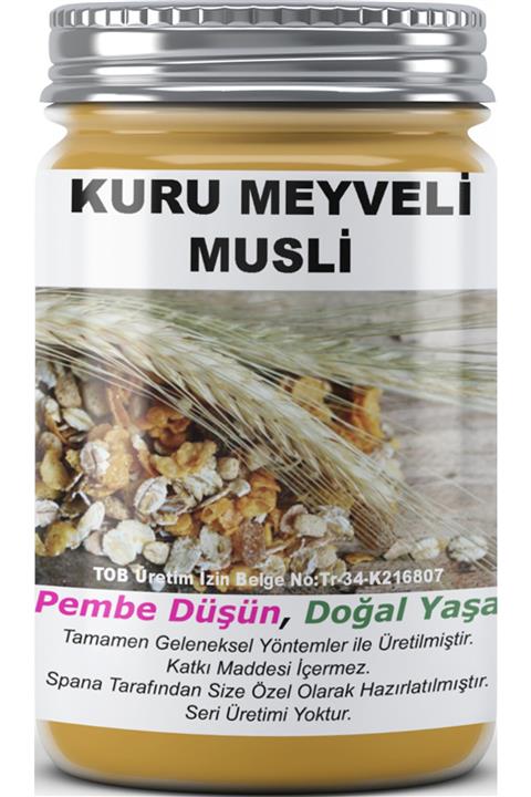SPANA Ev Yapımı Katkısız Kuru Meyveli Musli  330gr