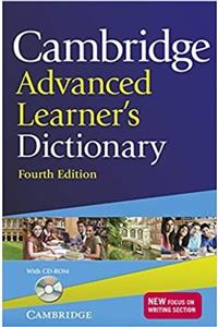 Cambridge University Press Cambridge Advanced Learner's Dictionary With Cd-rom