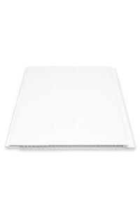 SerProfil Düz Beyaz Plastik Pvc Duvar - Tavan Lambiri / 10 Adet 20 Cm X 2 Metre - 4 Metrekare