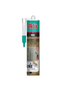 Akdemir yapı market Akfix 100d Duşakabin Silikonu 310 ml