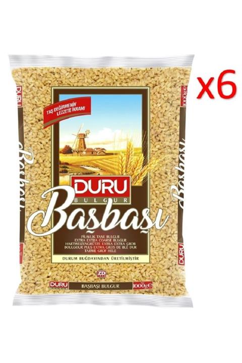 Duru Başbaşı Bulgur 1 Kg X 6 Adet