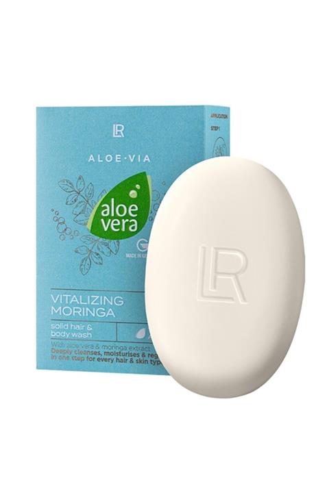 LR Vıtalızınf Morınga Solıd Haır & Body Wash