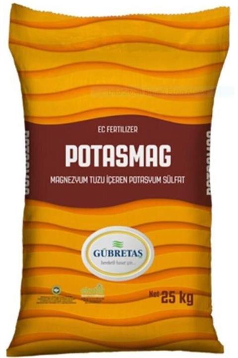 GÜBRETAŞ Potasmag Magnezyum Tuzu Içerikli Potosyum Sülfat Toz Gübre - 25 Kg