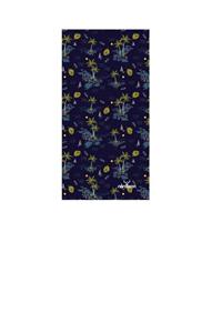 Nordbron Beach Towel Night Palm - Navy (nbh002c048)