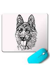 Kendim Seçtim German Shepherd Alman Kurdu Çoban Köpeği Mouse Pad