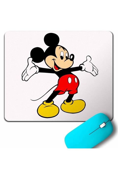 Kendim Seçtim Mıckey Mouse Logo Hapishane Mouse Pad