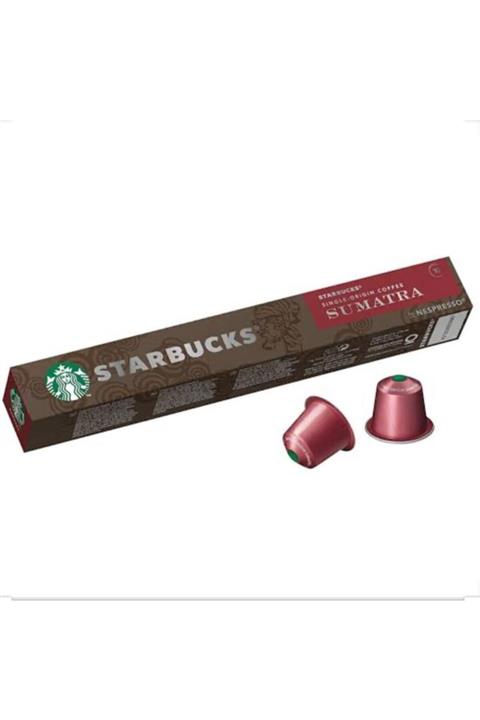 Starbucks Single Origin Coffe Sumatra Kapsül Kahve 10 Adet