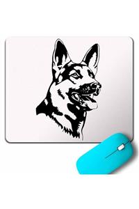 Kendim Seçtim German Shepherd Alman Kurdu Polıce Dog Mouse Pad