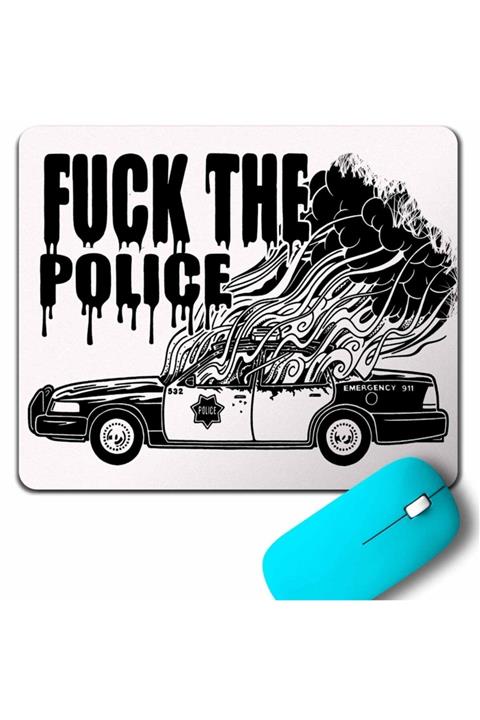 Kendim Seçtim Fück The Polıce System Lanet Sistem Isyan Polis Mouse Pad