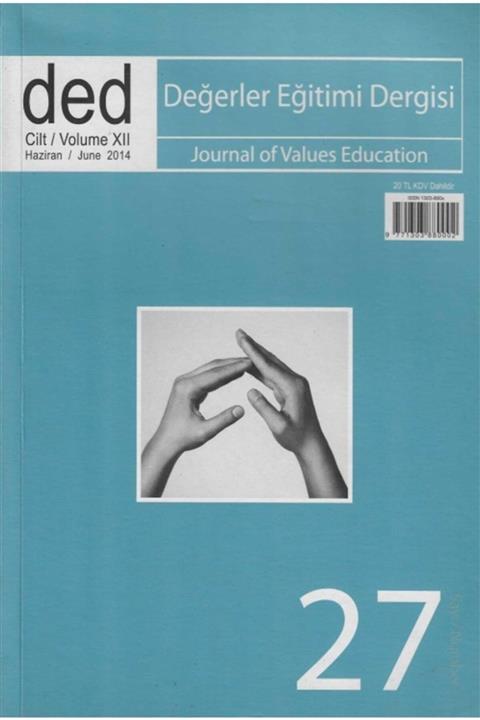 Ded Değerler Eğitimi Dergisi 27-haziran 2014
