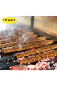 mobilreyon - Adana Kebap Şişi 55 Cm - 10 Adet Galvanizsiz Silme Demir