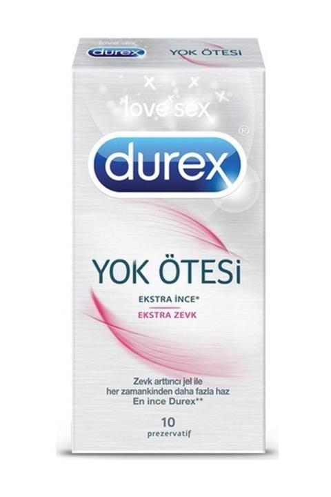 Durex Yok Ötesi Ekstra İnce Ekstra Zevk Prezervatif 10 Lu