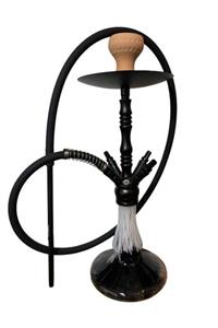 Camp & Shisha 4 Çıkışlı Nargile Takımı Siyah 1. Kalite 4 Kişilik