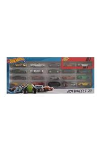 HOT WHEELS Hot Wheels 20 Li Araba Koleksiyon Seti - H7045