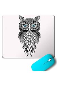 Kendim Seçtim Owl Baykuş Desıgn Desen Tasarım Yavru Minik Kuş Mouse Pad