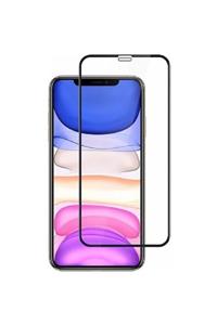 SKV MOBILE Uyumlu Iphone 11 Pro Tam Kapatan Cam Ekran Koruyucu