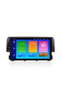 Navimex Civic Uyumlu Fc5 Android 10 Carplay Navigasyon Multimedya Ekran Oem Teyp Nav-7734