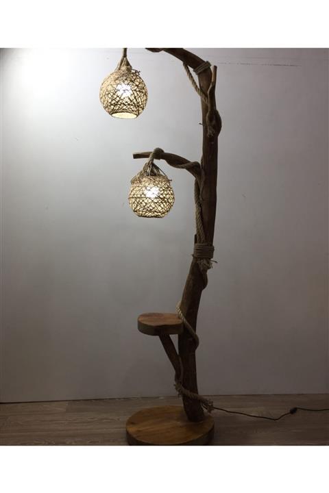 Ankara Mobilya Bengi Lambader 2'li Sarmaşık Atmaca Doğal Malzeme Zeytin Veya Çam Dalları