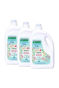 U Green Clean Bebek Bitkisel Çamaşır Deterjanı 2.75 lt Organik Lavanta Yağlı 3'lü Set