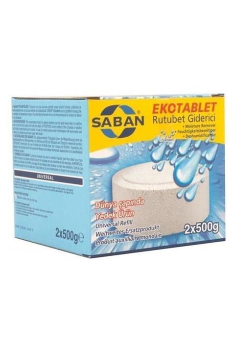 Saban Nem Alıcı Yedek Tablet 2 Adet 500 Gr Yeşil Elma