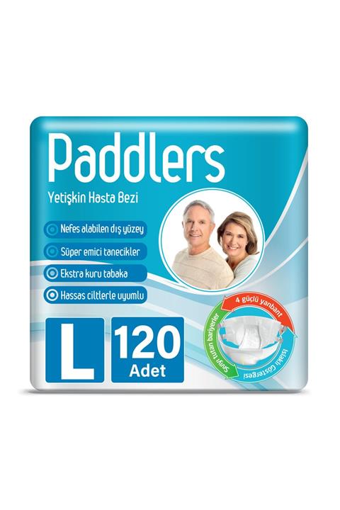 Paddlers Yetişkin Bezi Large 30 X 4 Li Koli