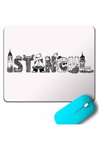 Kendim Seçtim Tarihi Istanbul Silüet Tasarım Osmanlı Mouse Pad