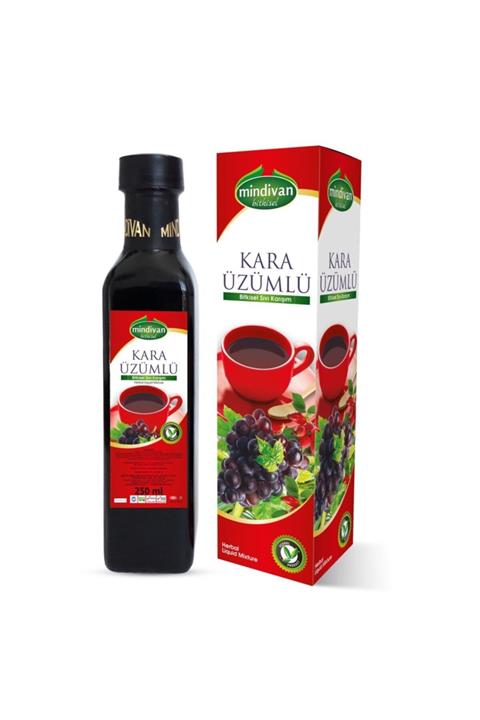 Mindivan Kara Üzümlü Sıvı Karışım 250 ml