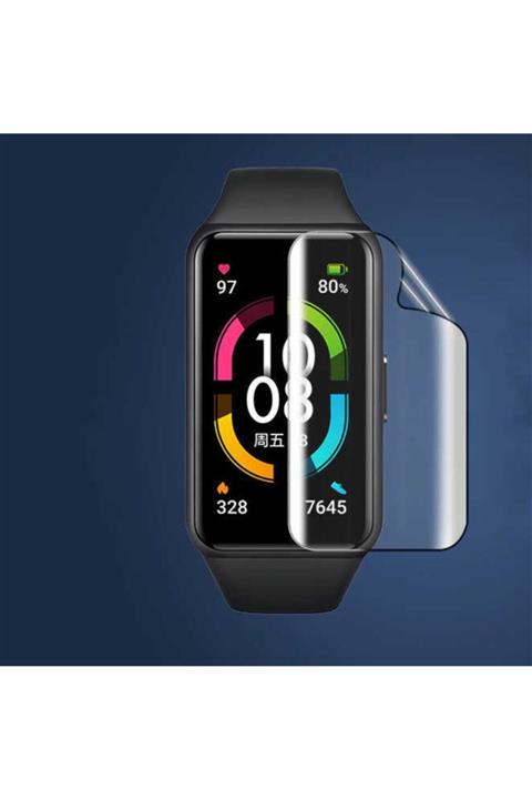 Huawei Band 6 Uyumlu Güçlendirilmiş Nano Ekran Koruyucu